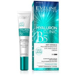 EVELINE Hyaluron Clinic Eye Cream Anti Wrinkle Puffiness Dark Circles NIB