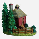 NIB Vintage 2000 Liberty Falls Smokehouse House Figurine Monument 3x3x3" Rare