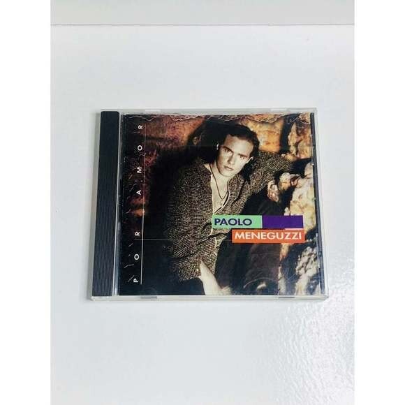 Rare! CD Paolo Meneguzzi ‎– Por Amor