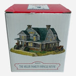 1998 Liberty Falls Miller Family Shingle House Figurine 3" Miniature NIB