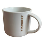 Starbucks 2012 Christmas Mug White Red Stripe 16oz Ceramic Coffee Cup New
