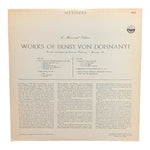 LP Ernst von Dohnanyi - A Memorial Edition Vinyl Record