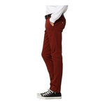 RSQ Seattle Burgundy Red Cotton Spandex Skinny Tapered Flat Front Chino Pants 31