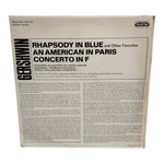 Gershwin Rhapsody In Blue American In Paris Concerto In F 2LP 1966 Stereo G+/VG
