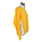 Primal Padres Pedal The Cause Women's Windbreaker XXL Yellow Cycling Jacket NWT