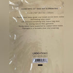 NIB Clear Vinyl Suit Dress Bag Wide Zippered Garment Bag Closet Organizer