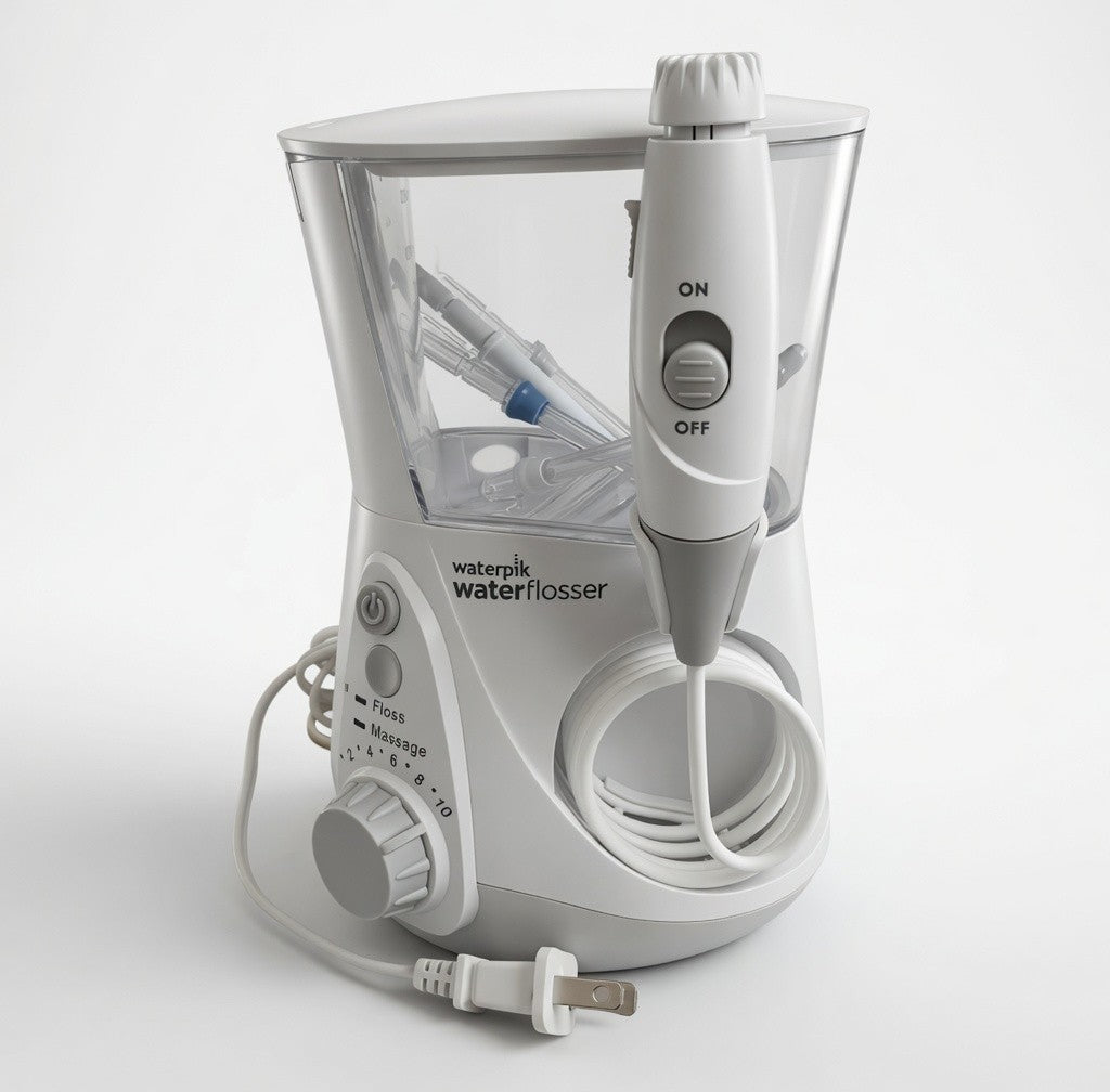 Waterpik Aquarius Water Flosser WP-660C White Professional Dental Irrigator VG