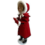 Vintage Shirley Temple Christmas Porcelain Doll Little Caroler 18” Bisque 1990