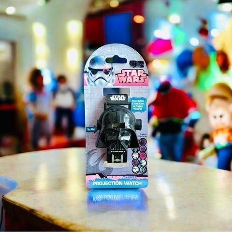 Star Wars Darth Vader Projection Watch Kids Digital Watch NIB Vintage Disney