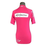 OXBOW Women's Pink Lycra Surf Performance Tee Size S Dri-FIT Athletic Shirt EXC