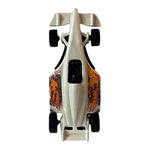 Hot Wheels 1998 Formula 1 F1 Race Car White Mattel Die-Cast 1:64 Collectible VG