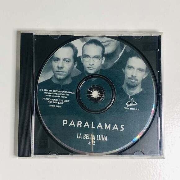 Rare! CD Paralamas - La Bella Luna