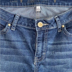 Jennifer Lopez Capri Jeans Size 6 Blue Medium Wash Mid-Rise Cropped Stretch VG