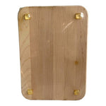 Snow River Cutting Board Northern Hardwood 13.75x10 Chopping Serving Board NWT
