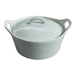 Mini Pot with Lid Sur La Table Porcelain COCOTTE White Mini BAKER Ceramic POT VG