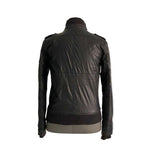 Springfield UP Men's Black Zip Front Blazer Jacket S Windbreaker VG