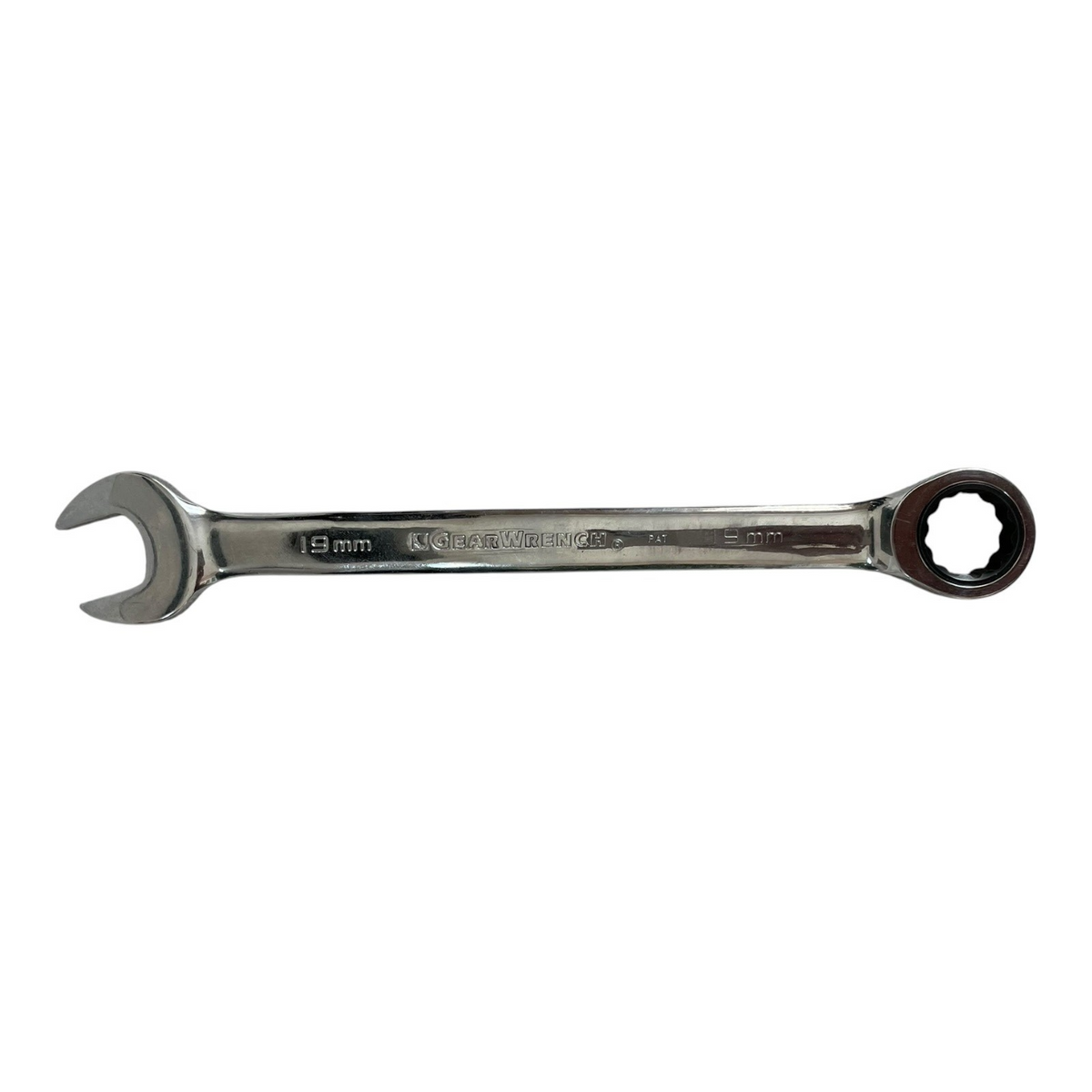 GearWrench 19mm 12 Point Metric Ratcheting Combination Wrench New/Unused
