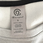 Champion Women's Gray Athletic Sweatshirt S Quick-Dry Rayon Blend Running Top VG