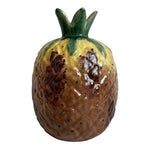 Vintage Huarong Hall Ceramic Pineapple Sculpture Vase Asian Porcelain