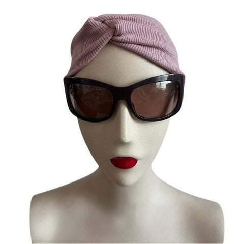 Womens Extra Wide Lilac Headband Turban Knotted Bandana Boho Hair Accessory NWOT