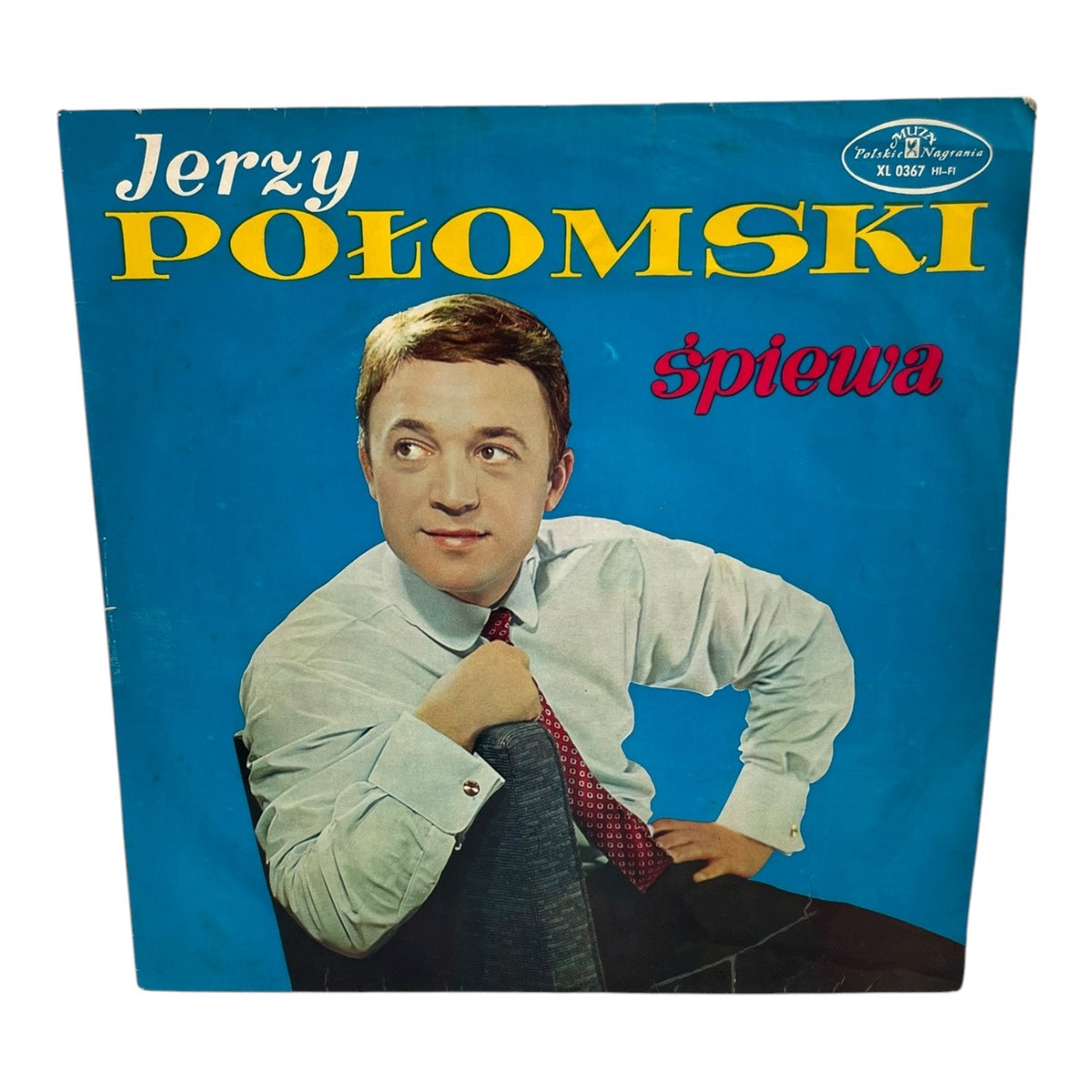 Jerzy Połomski Śpiewa LP 1967 Polskie Nagrania Muza XL 0367 VG+
