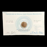 2009 Presidential John Tyler Dollar Coin Certificate Asset Grading Uncirculated