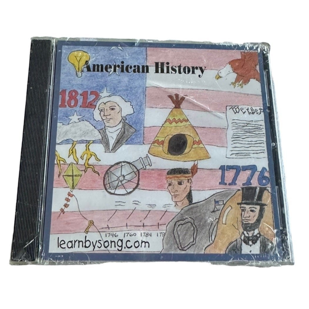 American History CD Learn By Song CD Easy Way To Learn American History
