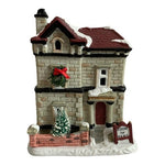 Vintage 1992 Christmas Santa Village House Porcelain Hand Painted Collectors
