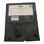 Home Queen Black Faux Silk Grommet Curtain Valance 37"x18" Light Filtering NWT