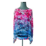 STYLE & CO Womens Cami Top & Duster Set M Illusive Vision Floral Multicolor 2pc