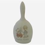 Vintage 1988 Precious Moments Easter Bell 4.5" Enesco Porcelain Hand-Painted VG