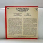 LP Mario Beltran Del Rio - Manuel M. Ponce Musica Para Guitarra Vinyl Record