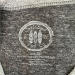 CARLSBAD California Surf Co Sweatshirt Women M Gray White Athletic EXC