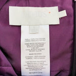 David’s Bridal Purple Sheer Fit & Flare Bridesmaid Dress Straps Size 0