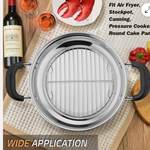 CHEF Stainless Steel Round Cooking Rack Baking Cooling Steaming EXC
