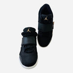 Air Jordan J23 Black Metallic Gold White Leather Men’s Sneakers 8.5