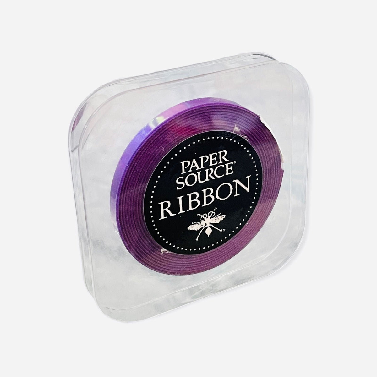 Paper Source 1/4" Beet Purple Double Faced Satin Ribbon Craft Wedding New