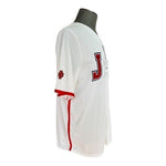Zara Mens White Perforated St. Johns River Florida Jersey Shirt L-XL Dri-FIT NWT