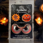 Halloween Decor Red Flashing Eyeballs Trick Or Treat Party Pumpkin Decoration