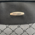 Pierre Cardin Wheeled Duffel Bag Grey Black Rolling Carry-On Travel Luggage