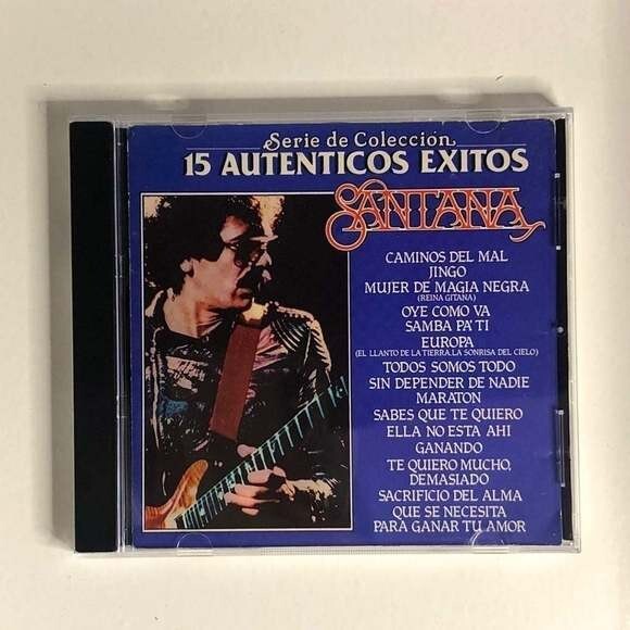 CD Santana - 15 Autenticos Exitos