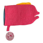 2 Pack Chummy Friends Multicolor Fish Shaped Kids Bath Washing Gloves NWT Fun