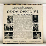 LP Pope Paul VI First Visit to Americas Vinyl Record Album Near Mint Vinyl Rare