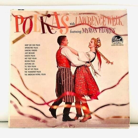 LP Lawrence Welk Featuring Myron Floren - Polkas Vinyl Record
