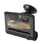 Scosche Two-Way Dash Camera Black HD DVR 1080P 4” Display NIB Rideshare