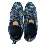 TOMS Travel Lite Men’s Casual Lace-Up Sneakers Navy Grey Tan Camo Size 12