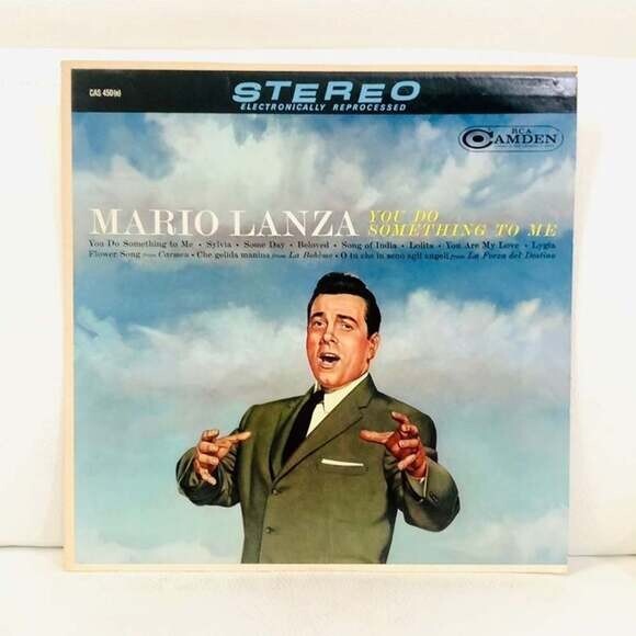LP Mario Lanza - You Do Something To Me Vinyl Record