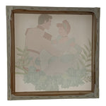 Walt Disney Cinderella Prince Charming Fine Art Print 12"x12" Wood Frame VG