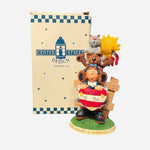 Center Street Design Li-Bear-ty Stars Stripes Ceramic Figurine 5.5" 4th July NIB