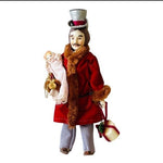 Kurt S. Adler 1984 Porcelain Male Figurine Doll 9" Christmas Collector Vintage